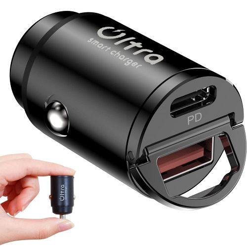 BELLEMOND シガーソケット usb カーチャージャー 車 充電器 30W Quick Charge 3.0